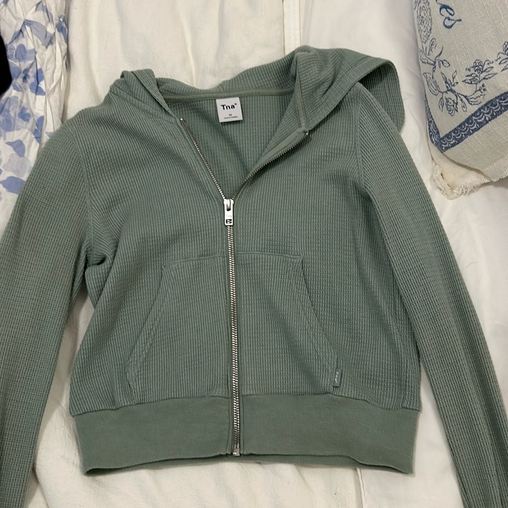 TNA Cropped Zip Up